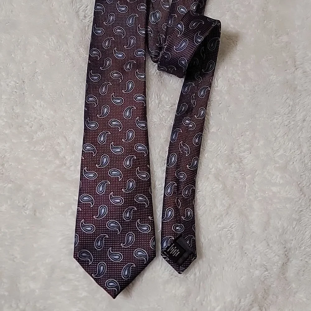 Black Brown 1826 Silk‎ Tie 63